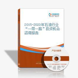 2015-2020年石油行業(yè)“一帶一路”投資機會分析